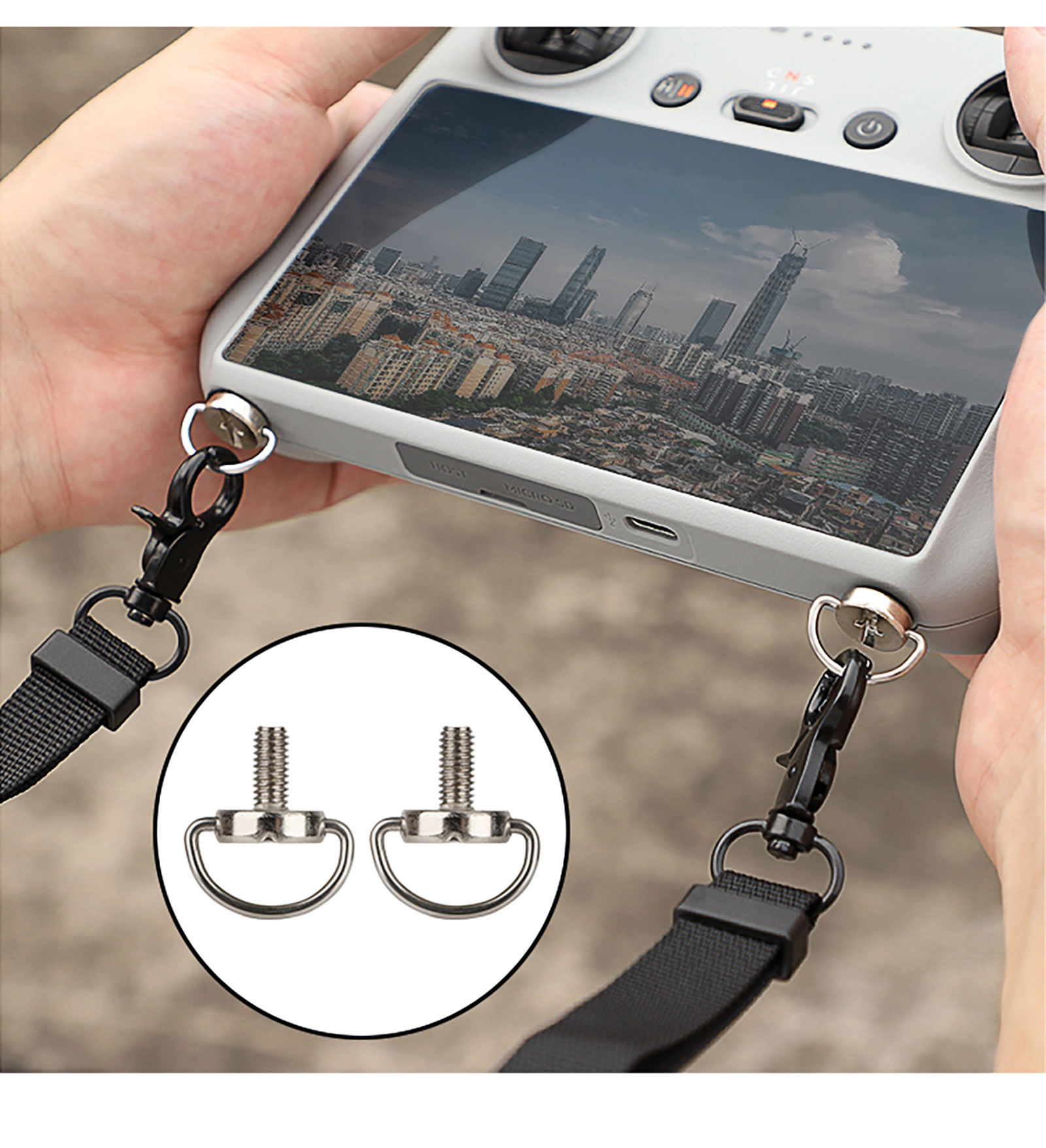 Drone Neck Strap - Cordão pescoço cinta para dji rc/dji