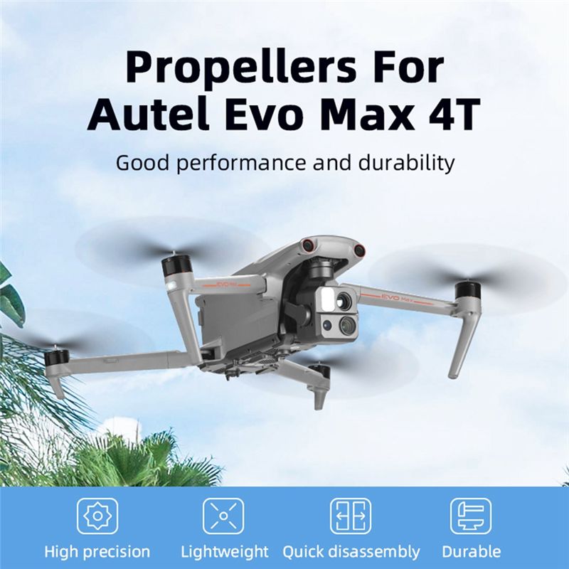 Autel Drone Evo Max 4T - Hélices de Liberação Rápida ABJL, Peças