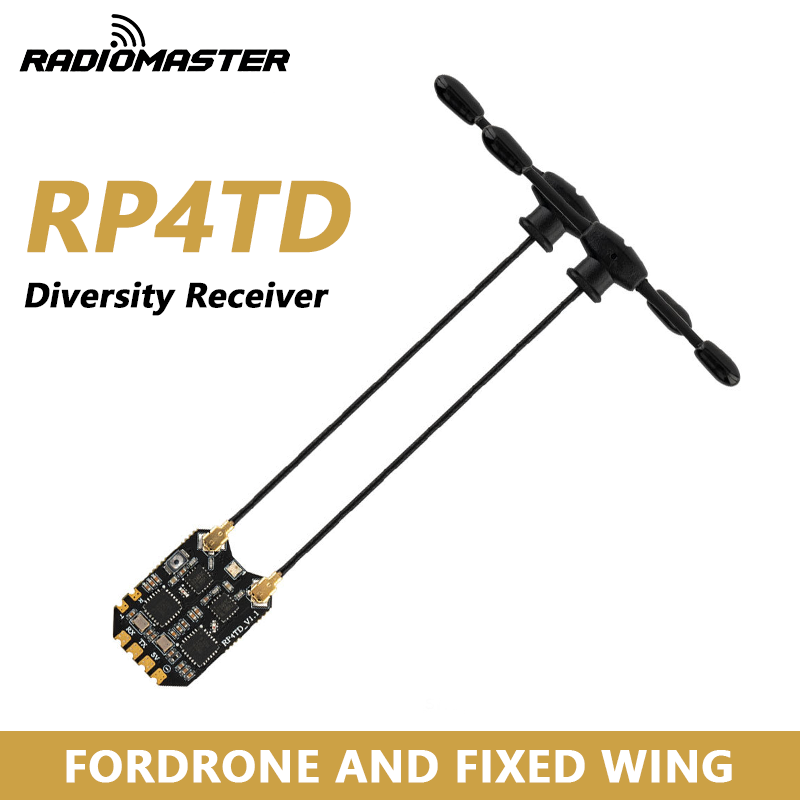 Drone Control Stick - Receptor RadioMaster RP4TD ExpressLRS 2.4GHz Diversity