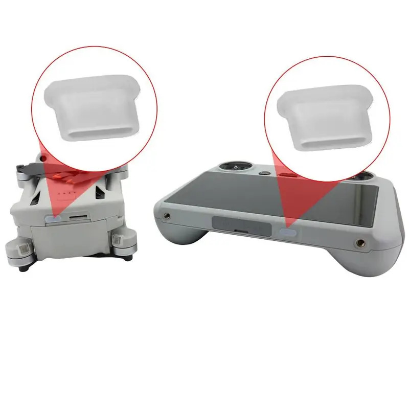Capa de silicone para plugue d - Drone Joystick Cover avaliação e preço