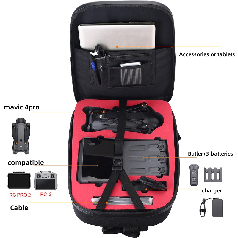 Mochila Portátil para DJI RC 2 - Drone Joystick Cover avaliação e preço