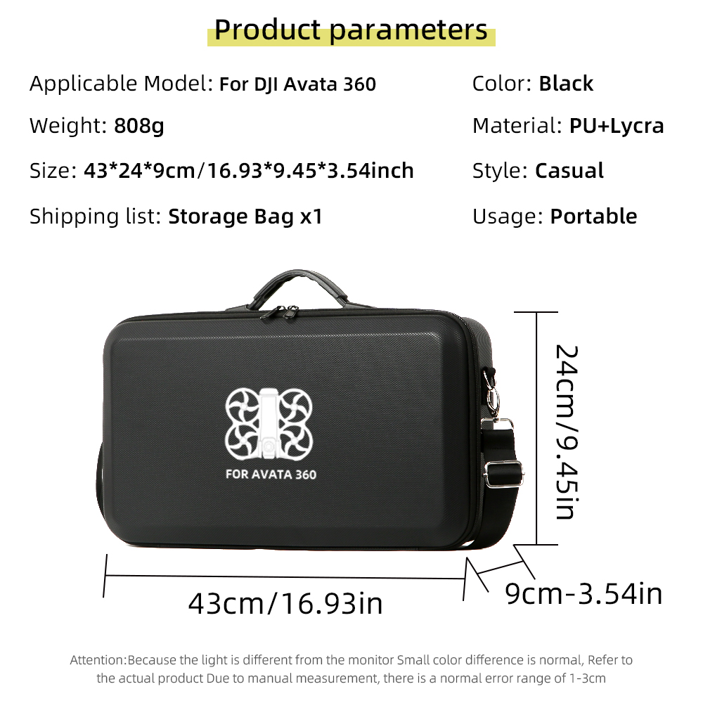 Bolsa de Armazenamento para Co - Drone Joystick Cover avaliação e preço